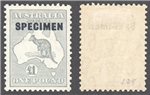 Australia Scott 128 Mint (P) Australia Scott 128 Mint (P)